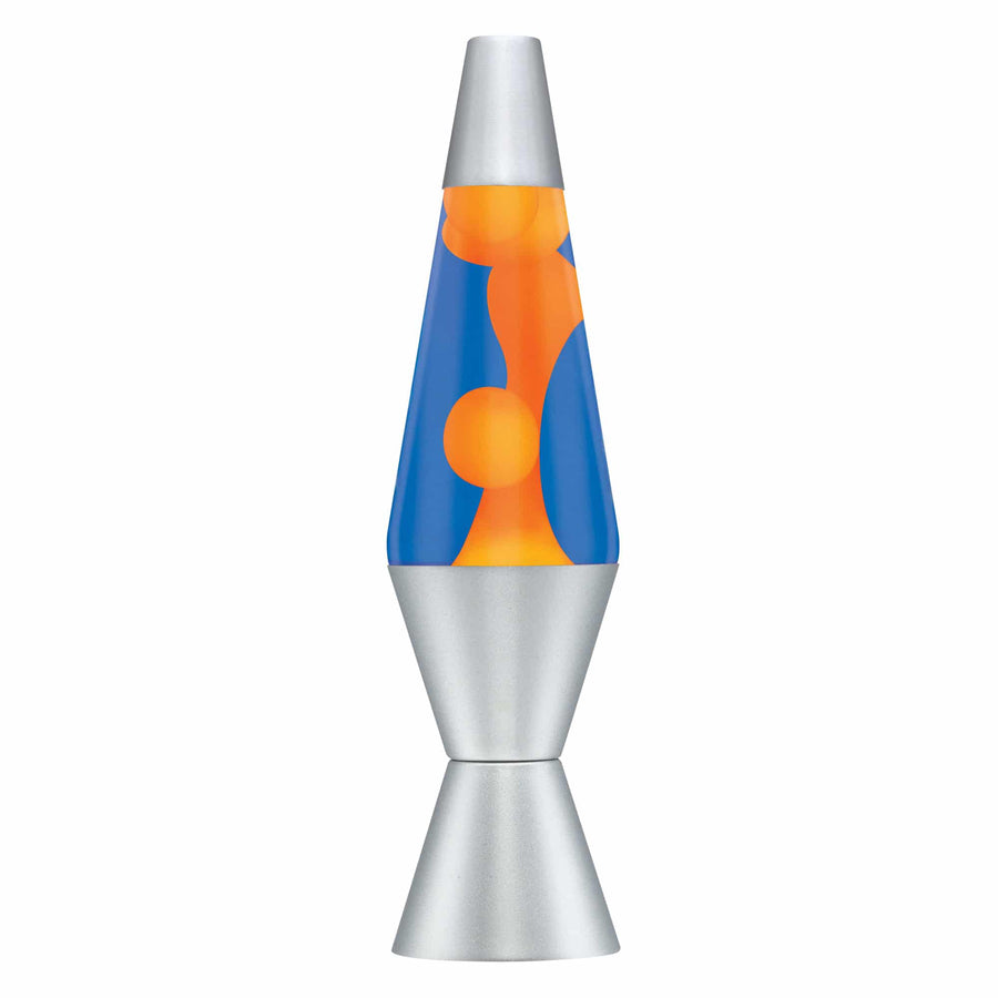 14.5” LAVA LAMP – ORANGE/BLUE/SILVER V7
