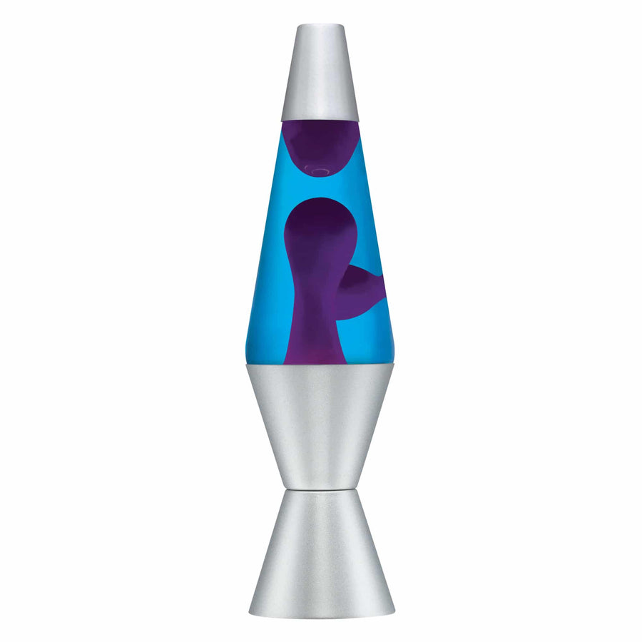 14.5″ LAVA LAMP – PURPLE/BLUE/SILVER X0