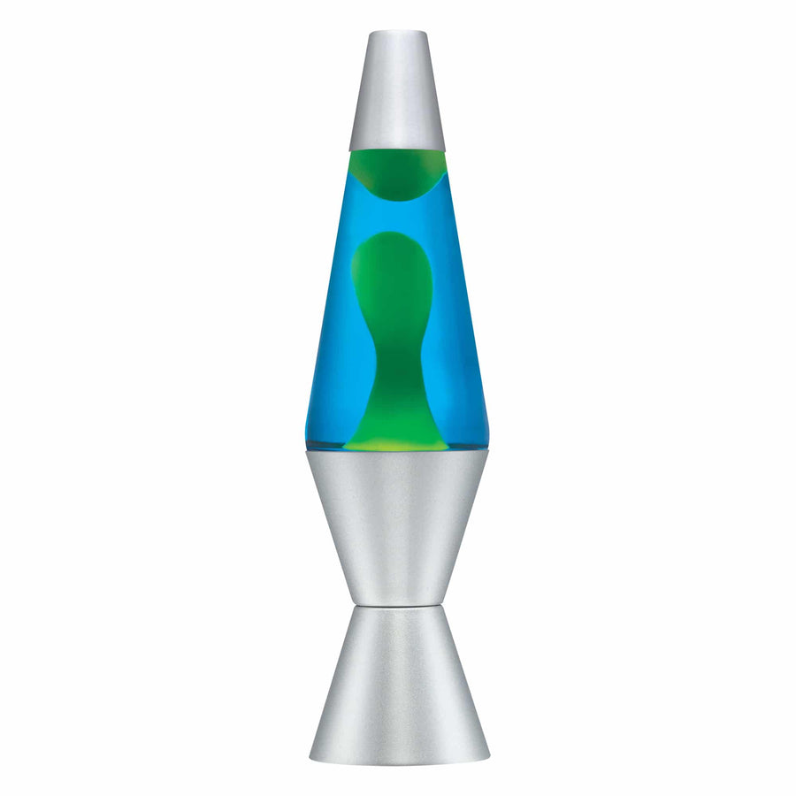 14.5” LAVA LAMP – YELLOW/BLUE/SILVER B8