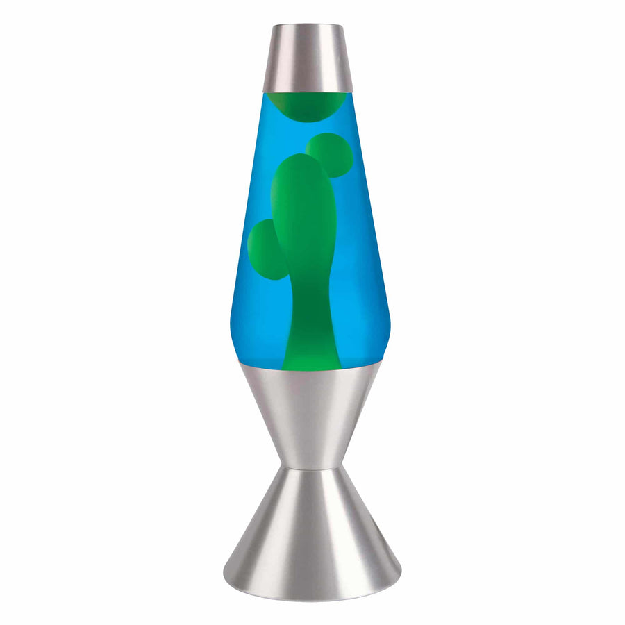 16.3″ LAVA LAMP – YELLOW/BLUE/SILVER B2