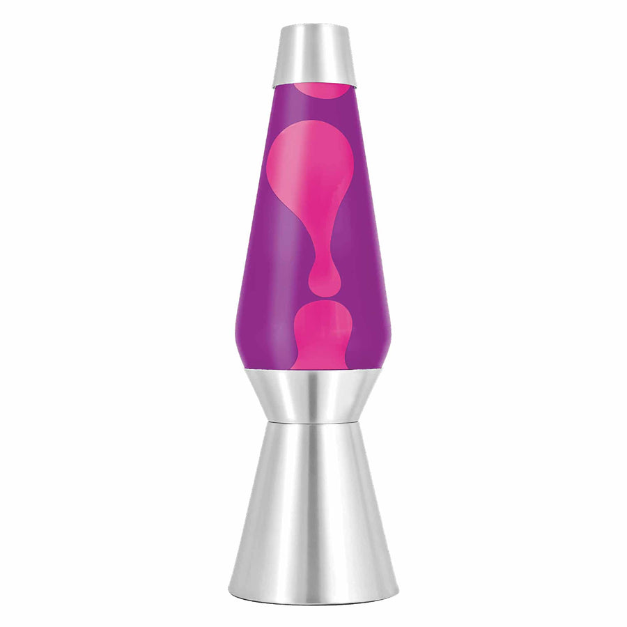 27″ LAVA LAMP GRANDE – PINK/PURPLE/SILVER N7