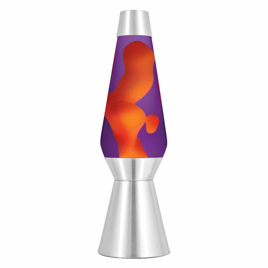 27″ LAVA LAMP GRANDE – YELLOW/PURPLE/SILVER D0